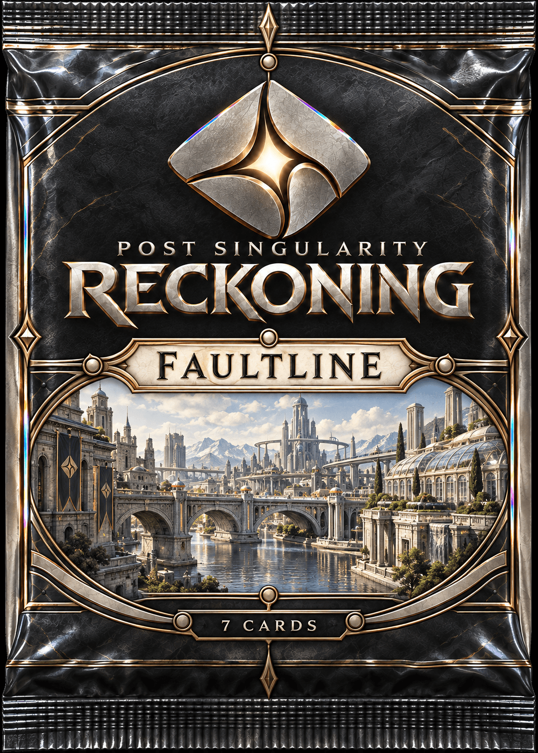 Faultline seven-card booster pack